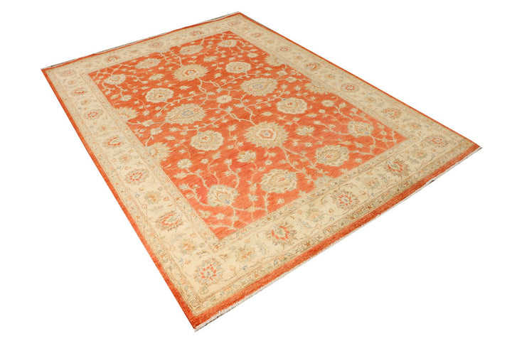 Tomato Oushak 5' 8 x 7' 9 - No. 39489 - ALRUG Rug Store