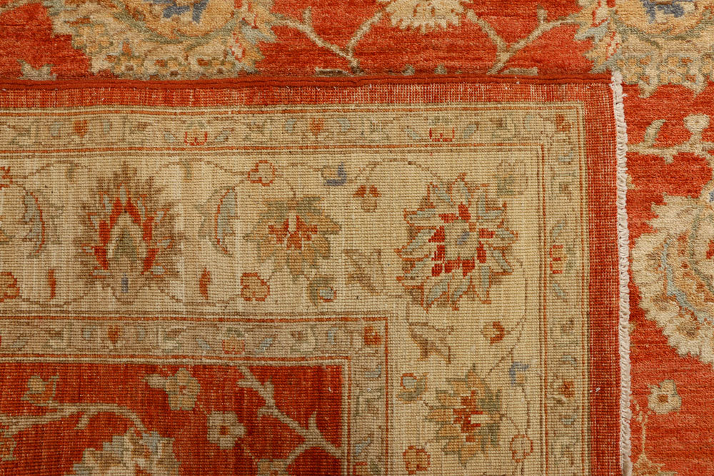 Tomato Oushak 5' 8 x 7' 9 - No. 39489 - ALRUG Rug Store