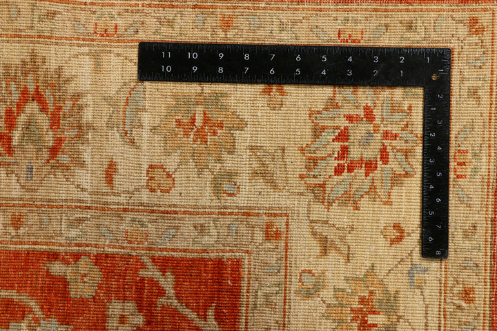 Tomato Oushak 5' 8 x 7' 9 - No. 39489 - ALRUG Rug Store