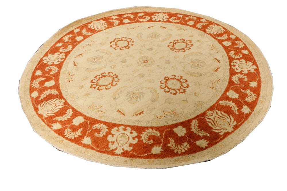 Tan Ziegler 6' 7 x 6' 6 - No. 39500 - ALRUG Rug Store