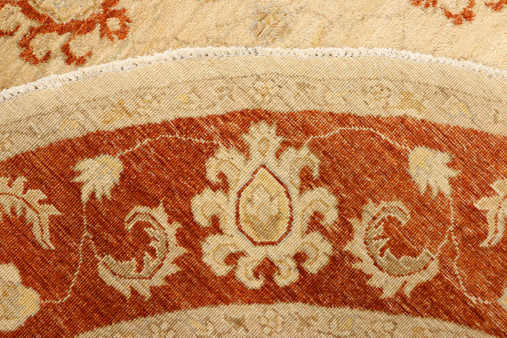 Tan Ziegler 6' 7 x 6' 6 - No. 39500 - ALRUG Rug Store