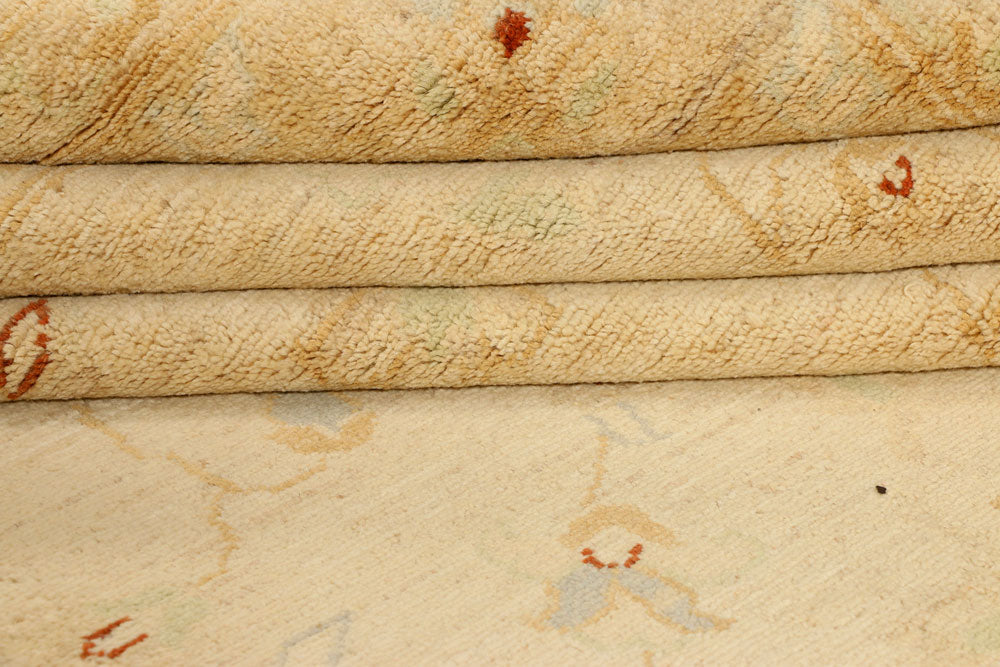 Tan Ziegler 5' 7 x 7' 8 - No. 39501 - ALRUG Rug Store