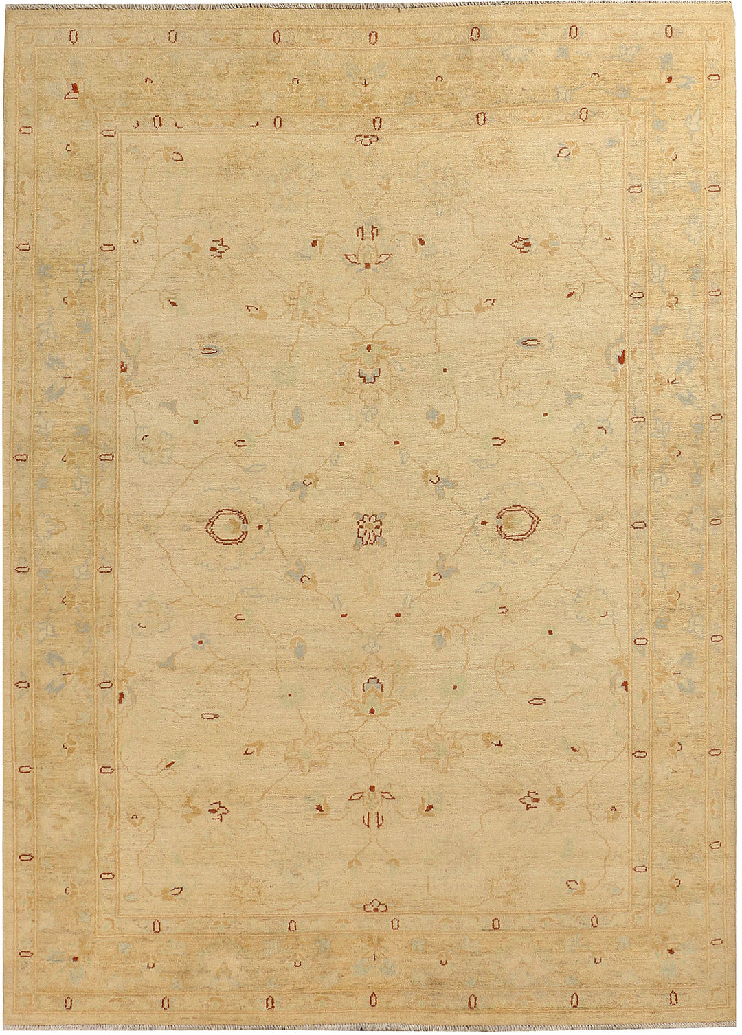 Tan Ziegler 5' 7 x 7' 8 - No. 39501 - ALRUG Rug Store