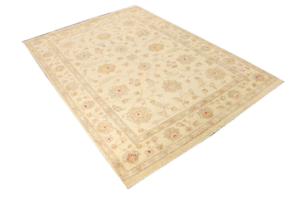 Tan Ziegler 5' 5 x 7' 8 - No. 39504 - ALRUG Rug Store