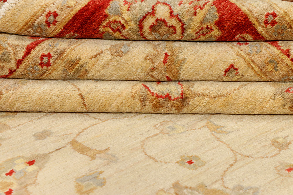 Tan Ziegler 5' 7 x 7' 11 - No. 39505 - ALRUG Rug Store