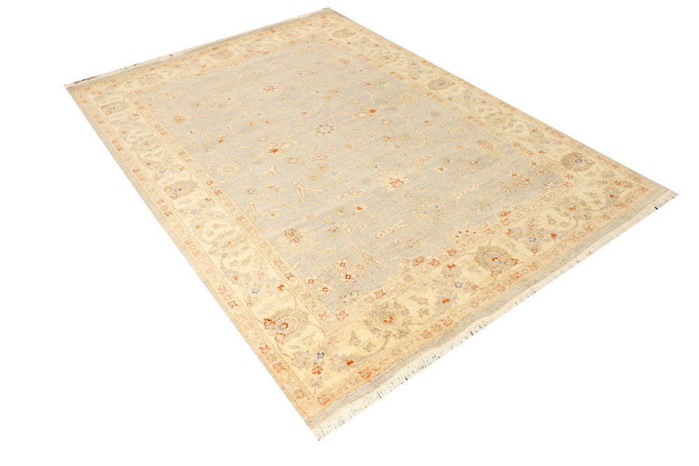 Silver Ziegler 5' 6 x 7' 8 - No. 39507 - ALRUG Rug Store
