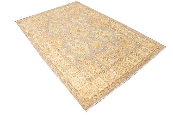 Dark Grey Oushak 5' 6 x 7' 9 - No. 39508 - ALRUG Rug Store