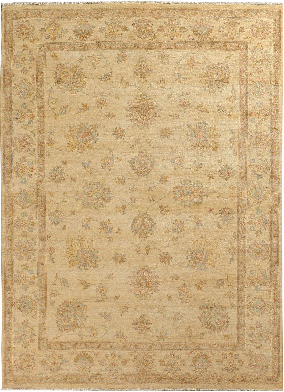 Wheat Ziegler 5' 7 x 7' 6 - No. 39511 - ALRUG Rug Store