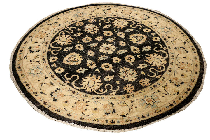 Black Ziegler 5' x 5' - No. 39514 - ALRUG Rug Store