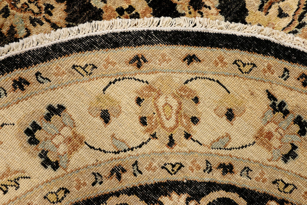 Black Ziegler 5' x 5' - No. 39514 - ALRUG Rug Store