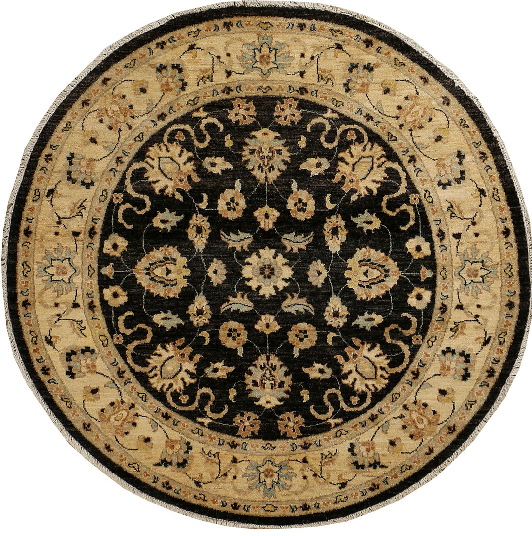 Black Ziegler 5' x 5' - No. 39514 - ALRUG Rug Store