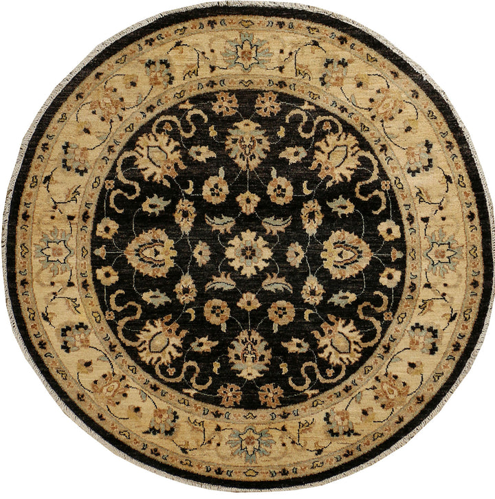 Black Ziegler 5' x 5' - No. 39514 - ALRUG Rug Store
