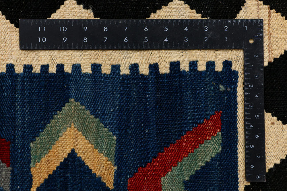 Dark Red Kilim 6' x 8' - No. 39528 - ALRUG Rug Store