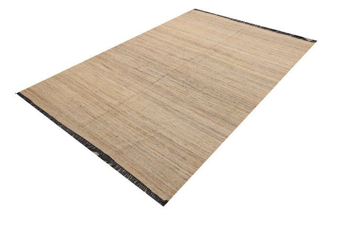 Tan Kilim 5' 9 x 8' 3 - No. 39529 - ALRUG Rug Store