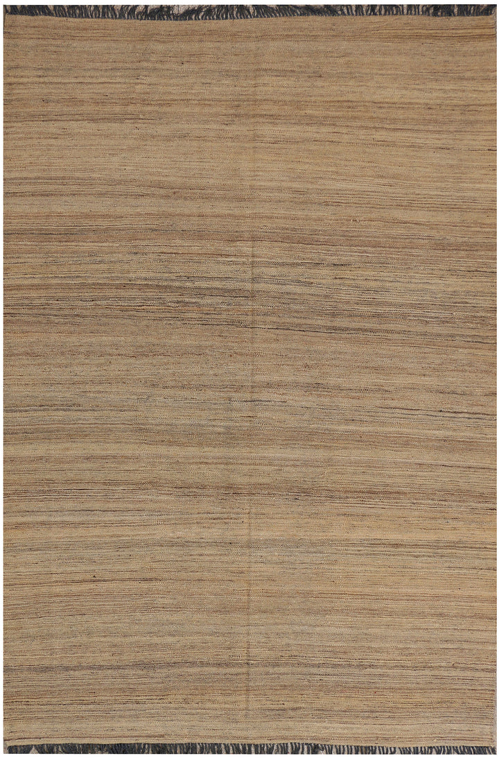 Tan Kilim 5' 9 x 8' 3 - No. 39529 - ALRUG Rug Store