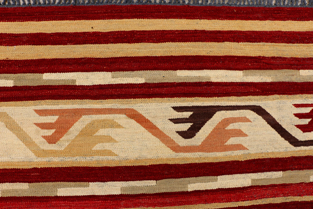 Multi Colored Kilim 7' x 9' 11 - No. 39533 - ALRUG Rug Store