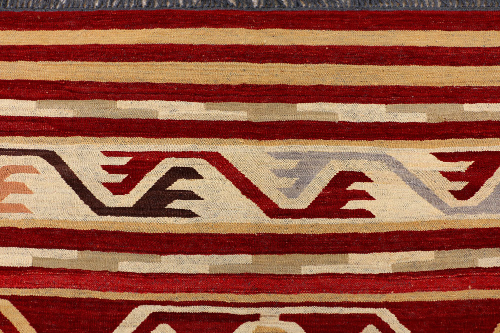 Multi Colored Kilim 7' x 9' 11 - No. 39533 - ALRUG Rug Store