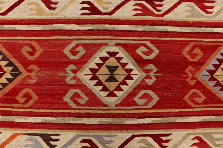 Multi Colored Kilim 7' x 9' 11 - No. 39533 - ALRUG Rug Store