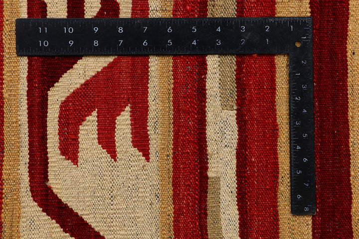 Multi Colored Kilim 7' x 9' 11 - No. 39533 - ALRUG Rug Store