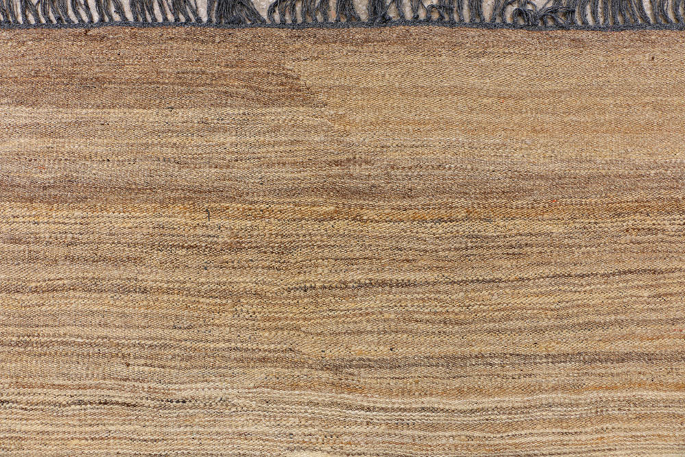 Tan Kilim 5' x 6' 10 - No. 39535 - ALRUG Rug Store