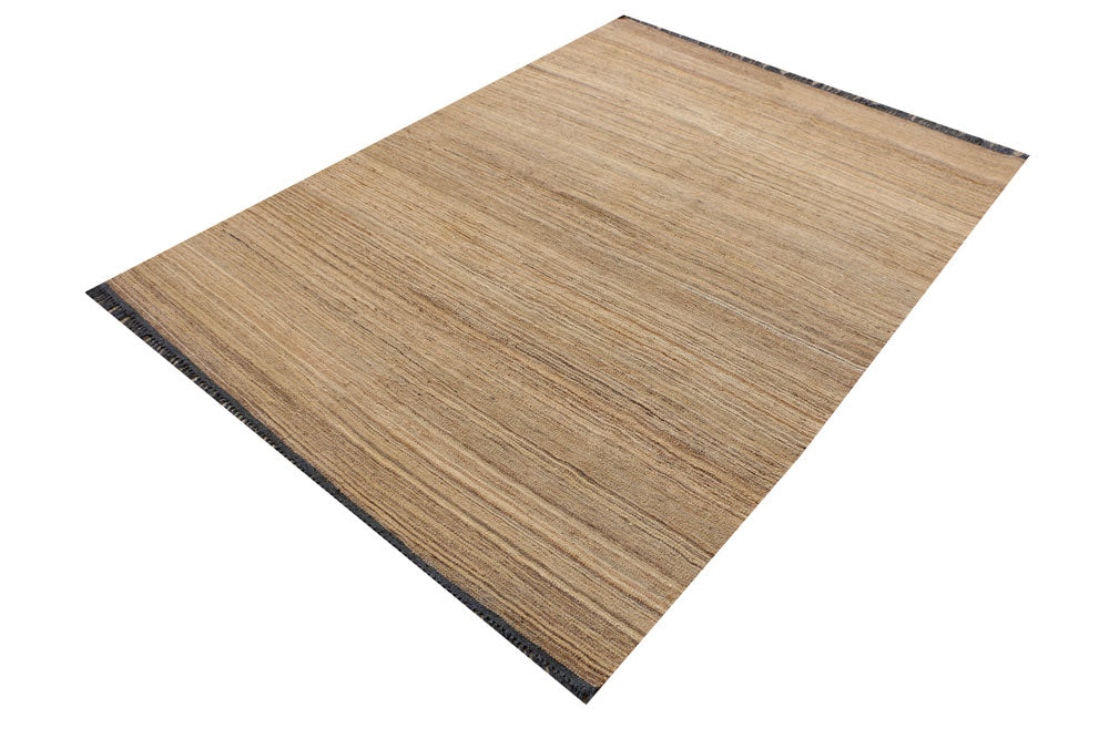 Tan Kilim 5' x 6' 10 - No. 39535 - ALRUG Rug Store