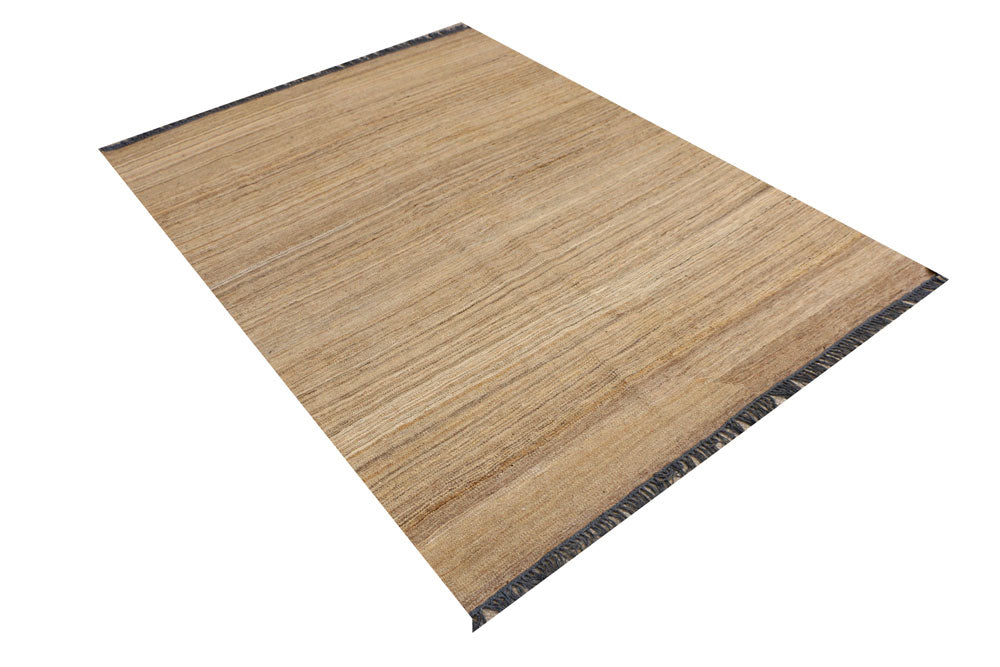 Tan Kilim 5' x 6' 10 - No. 39535 - ALRUG Rug Store