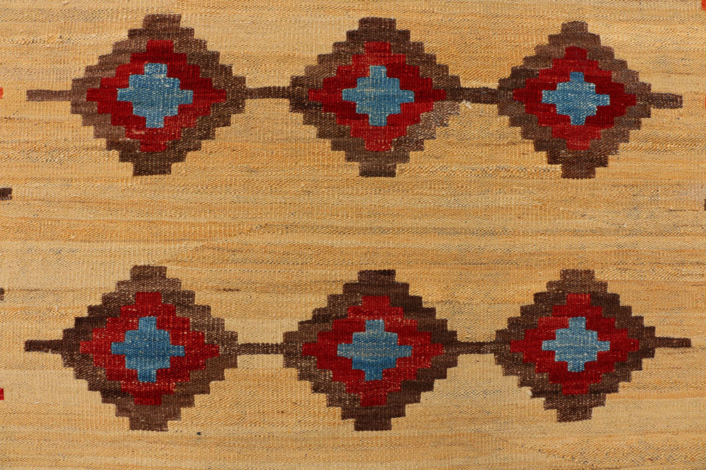Wheat Kilim 4' 3 x 6' 8 - No. 39539 - ALRUG Rug Store