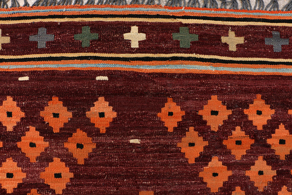 Maroon Kilim 5' x 6' 8 - No. 39540 - ALRUG Rug Store