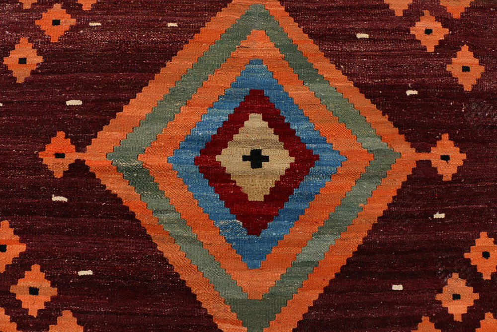 Maroon Kilim 5' x 6' 8 - No. 39540 - ALRUG Rug Store