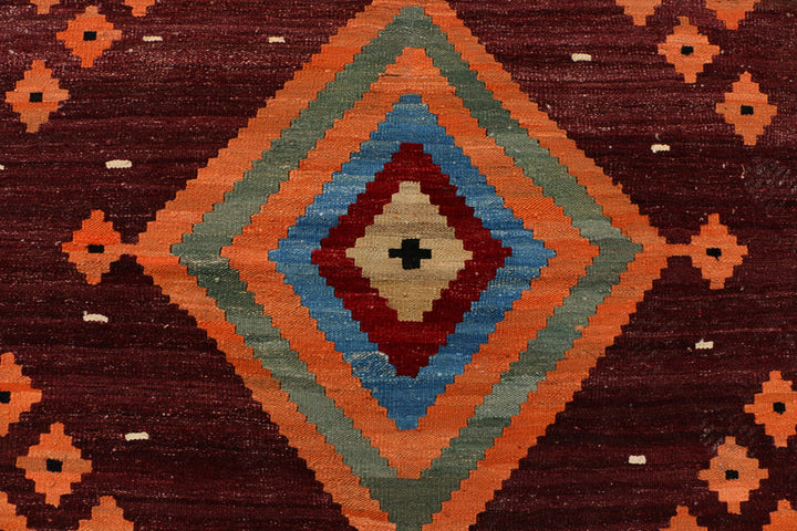 Maroon Kilim 5' x 6' 8 - No. 39540 - ALRUG Rug Store