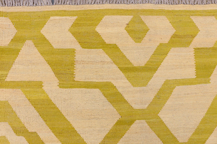 Khaki Kilim 6' 8 x 10' - No. 39542 - ALRUG Rug Store