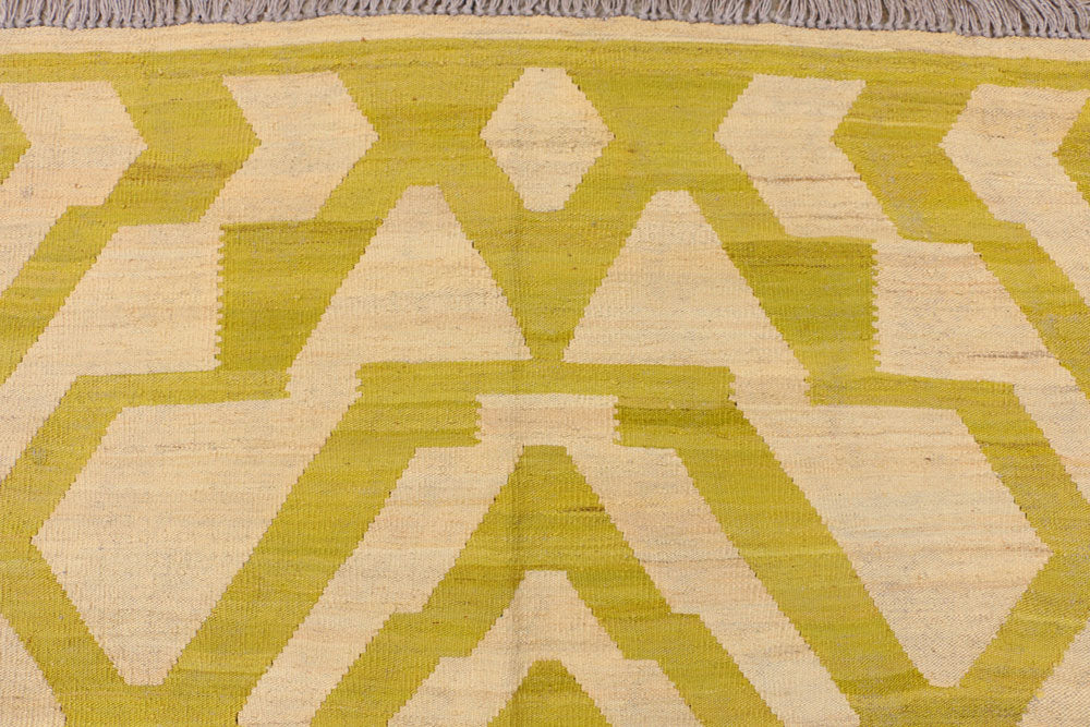 Khaki Kilim 6' 8 x 10' - No. 39542 - ALRUG Rug Store