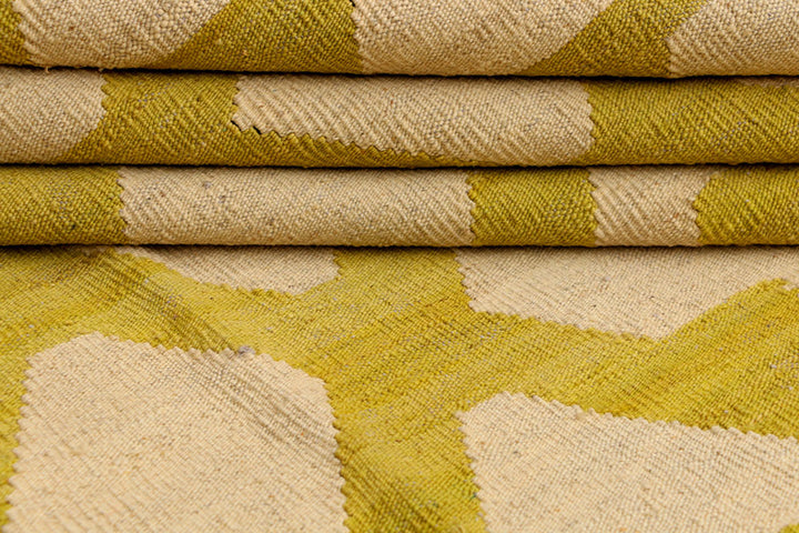 Khaki Kilim 6' 8 x 10' - No. 39542 - ALRUG Rug Store