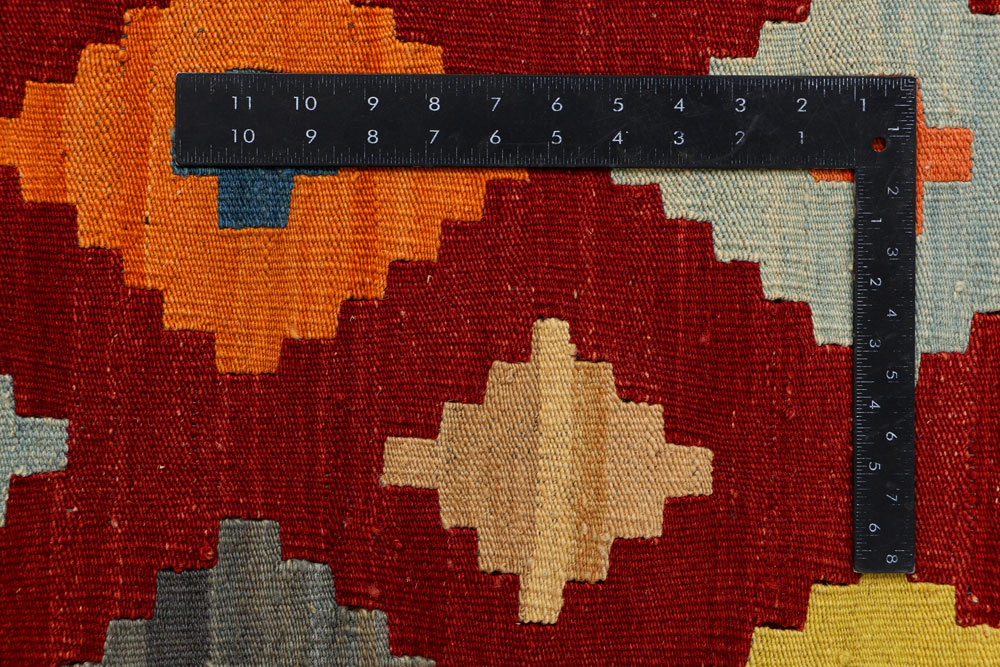 Dark Red Kilim 8' 2 x 10' 1 - No. 39551 - ALRUG Rug Store