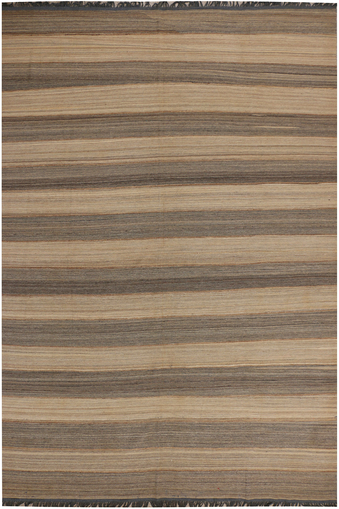 Tan Kilim 10' 2 x 13' 7 - No. 39561 - ALRUG Rug Store