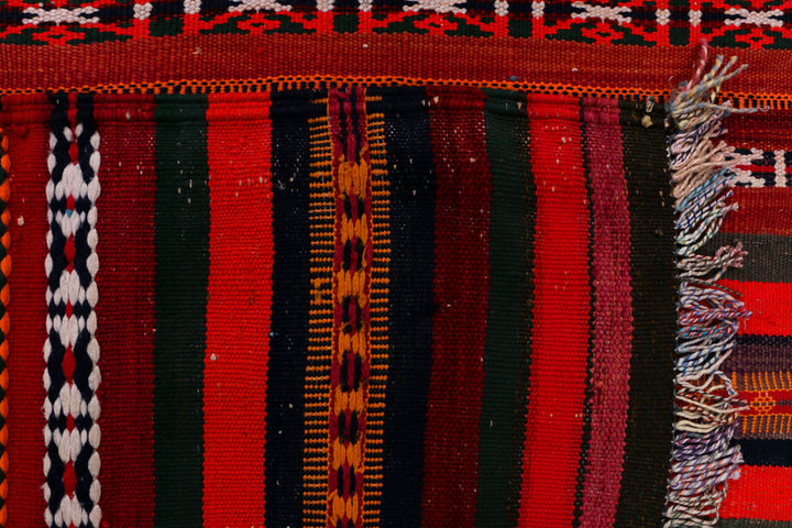 Multi Colored Kilim 3' 11 x 10' 2 - No. 39564 - ALRUG Rug Store