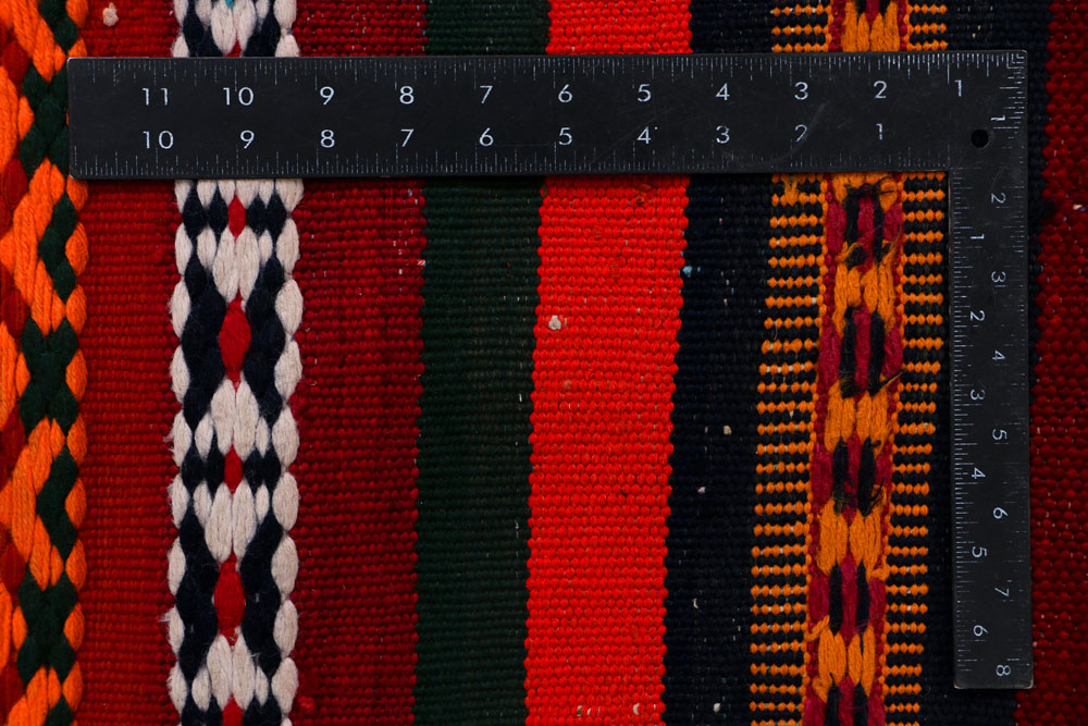 Multi Colored Kilim 3' 11 x 10' 2 - No. 39564 - ALRUG Rug Store