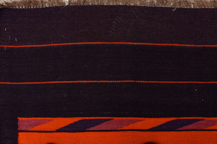 Multi Colored Kilim 5' 2 x 12' 6 - No. 39566 - ALRUG Rug Store