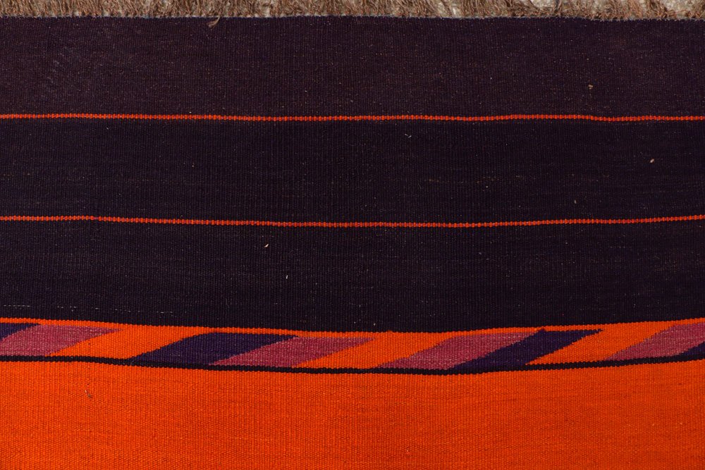 Multi Colored Kilim 5' 2 x 12' 6 - No. 39566 - ALRUG Rug Store