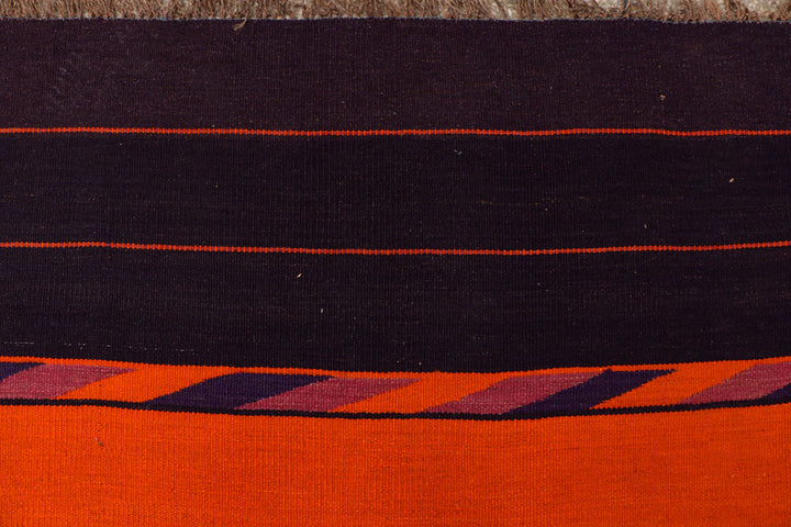 Multi Colored Kilim 5' 2 x 12' 6 - No. 39566 - ALRUG Rug Store