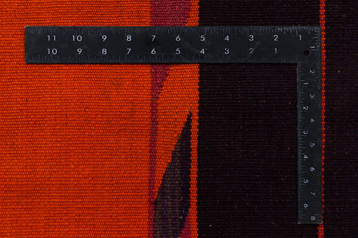 Multi Colored Kilim 5' 2 x 12' 6 - No. 39566 - ALRUG Rug Store