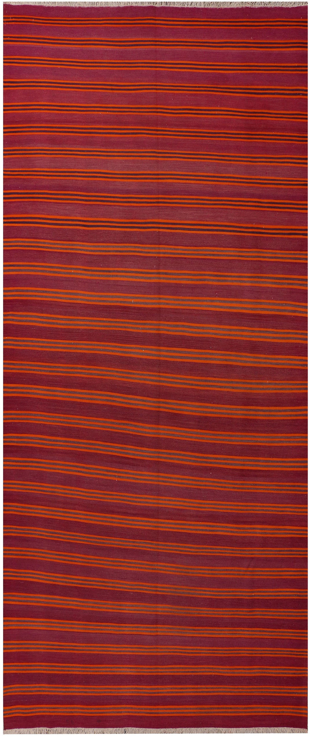 Firebrick Kilim 5' 10 x 13' 11 - No. 39568 - ALRUG Rug Store