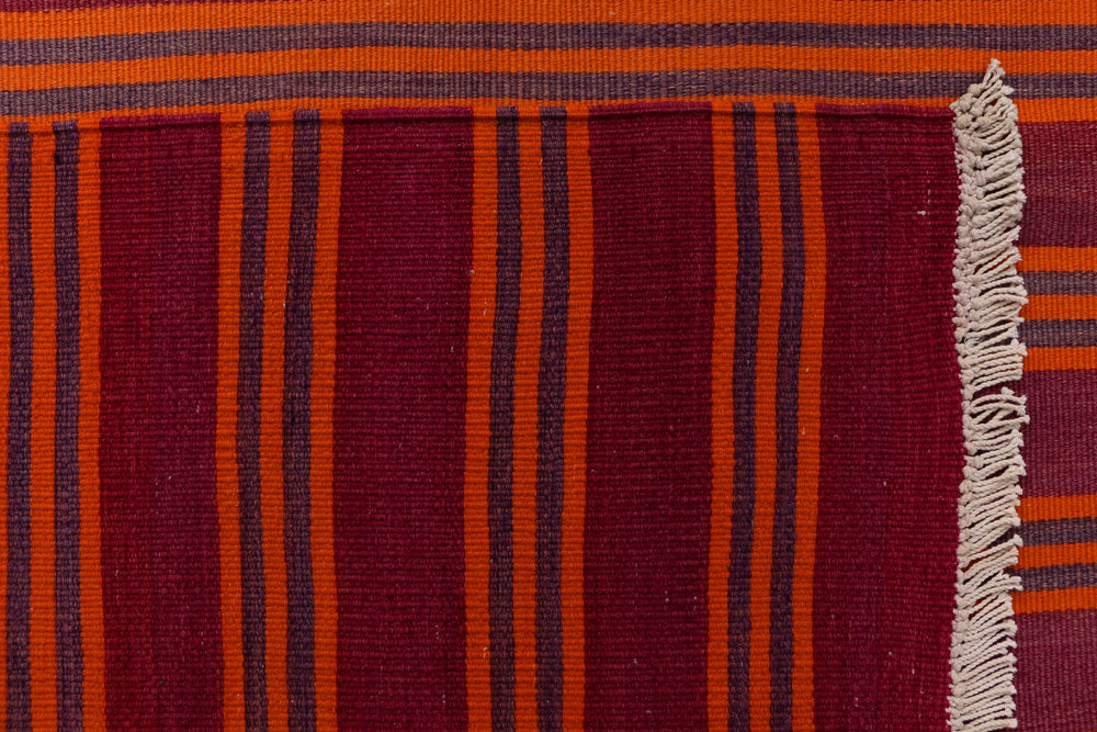 Firebrick Kilim 5' 10 x 14' 1 - No. 39569 - ALRUG Rug Store