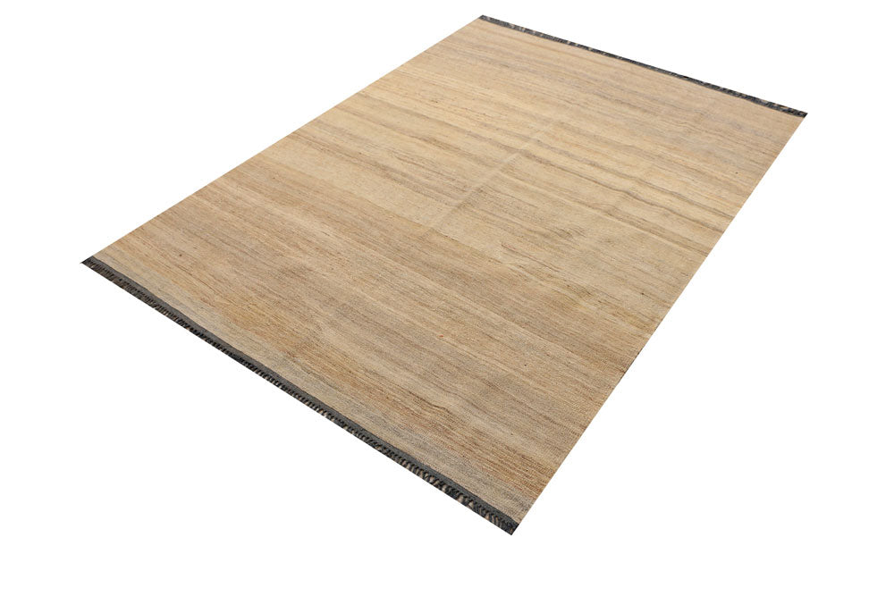 Tan Kilim 4' 9 x 6' 7 - No. 39583 - ALRUG Rug Store