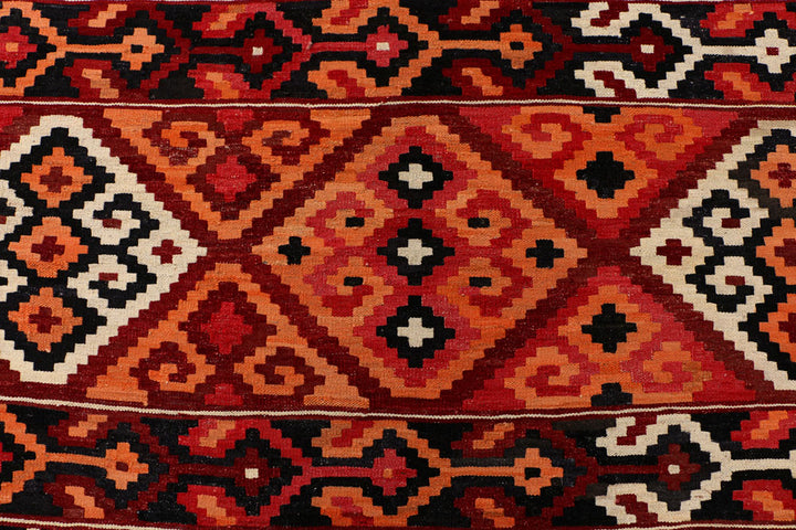 Multi Colored Kilim 5' 4 x 6' 8 - No. 39585 - ALRUG Rug Store