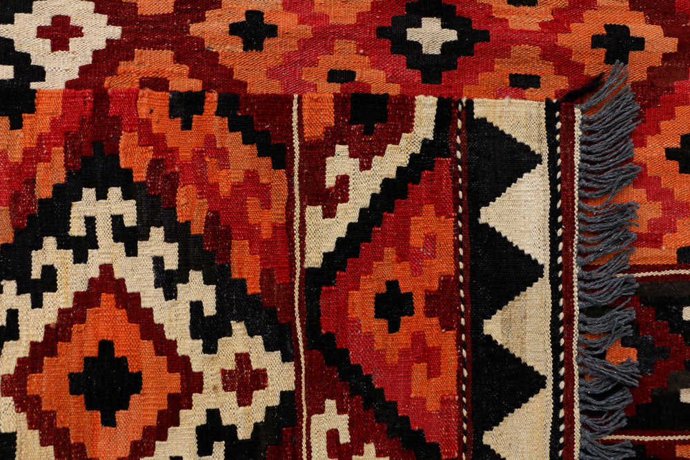 Multi Colored Kilim 5' 4 x 6' 8 - No. 39585 - ALRUG Rug Store