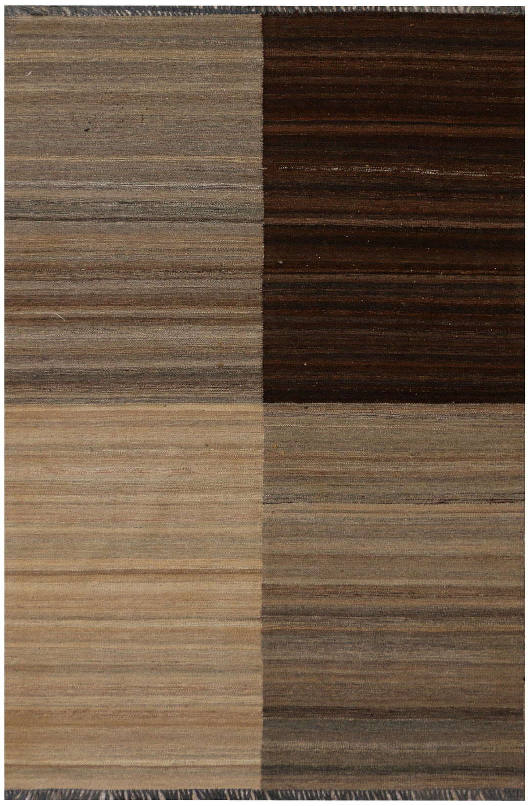 Multi Colored Kilim 5' 1 x 6' 1 - No. 39587 - ALRUG Rug Store