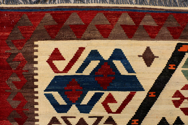 Multi Colored Kilim 9' 1 x 11' 11 - No. 39590 - ALRUG Rug Store