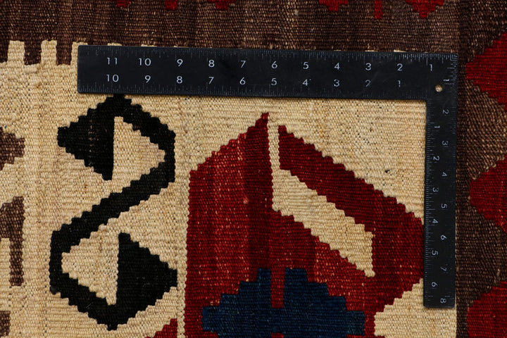 Multi Colored Kilim 9' 1 x 11' 11 - No. 39590 - ALRUG Rug Store