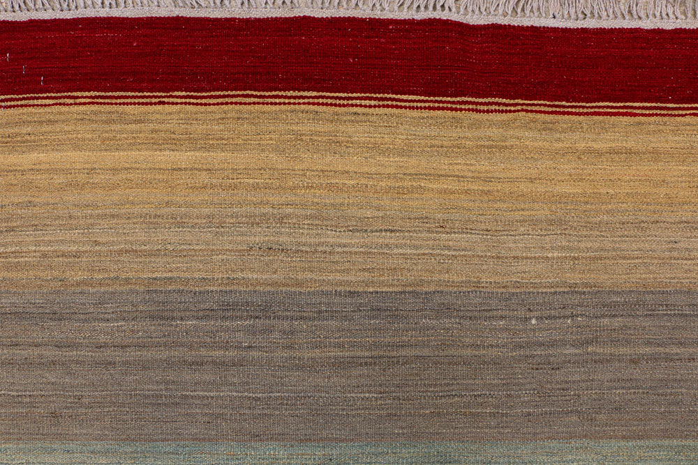 Multi Colored Kilim 8' 2 x 9' 11 - No. 39591 - ALRUG Rug Store